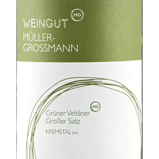 Gruner Veltliner Grosser Satz Bottle
