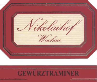 Gewurztraminer Bottle