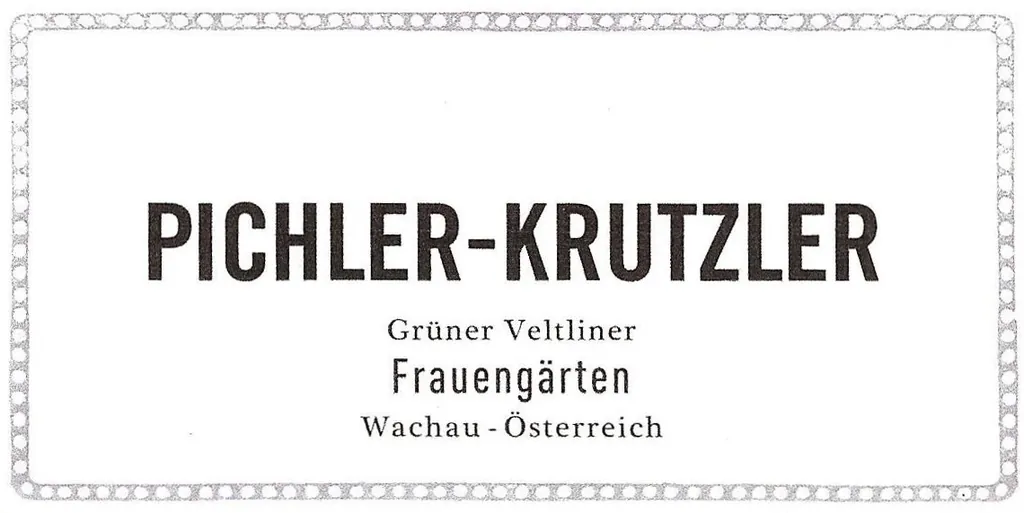 Frauengarten Gruner Veltliner Bottle