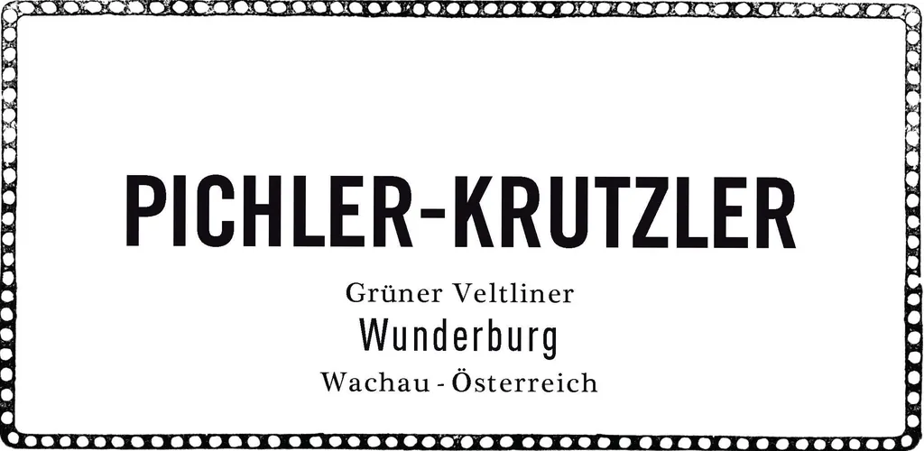 Wunderburg Gruner Veltliner Bottle