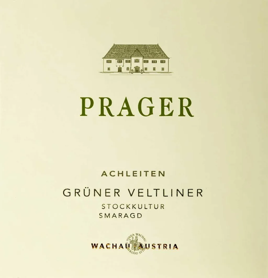 Achleiten Stockkultur Smaragd Gruner Veltliner Bottle