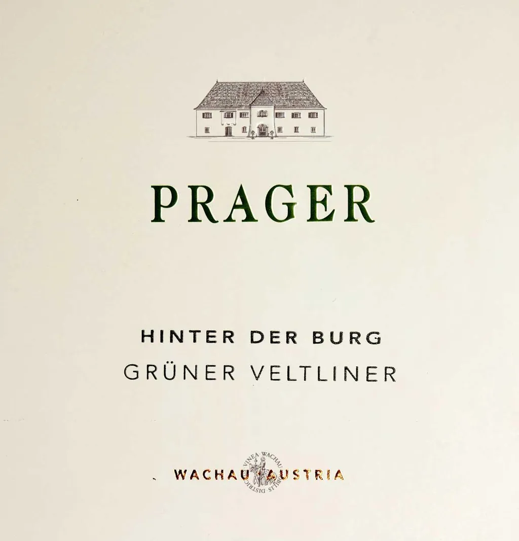 Hinter der Burg Federspiel Gruner Veltliner Bottle