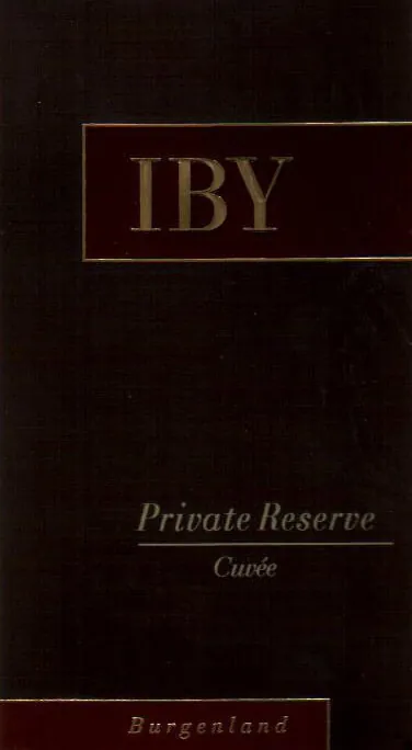 Mittelburgenland Cuvee Private Reserve Bottle