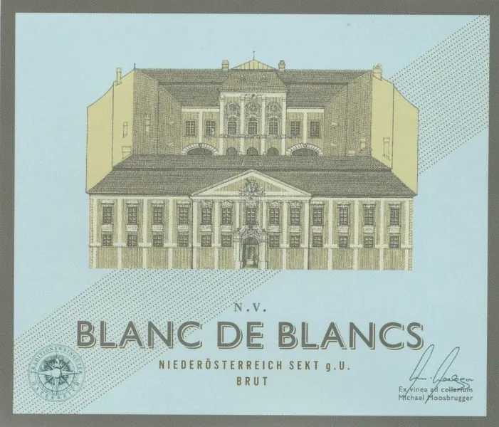 Blanc de Blancs Sekt Bottle