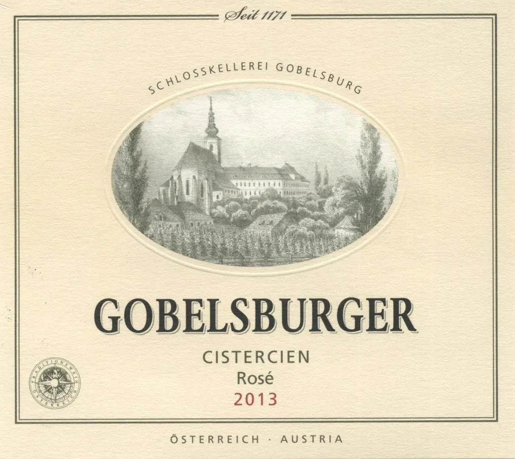 Gobelsburger Cistercien Rose Bottle