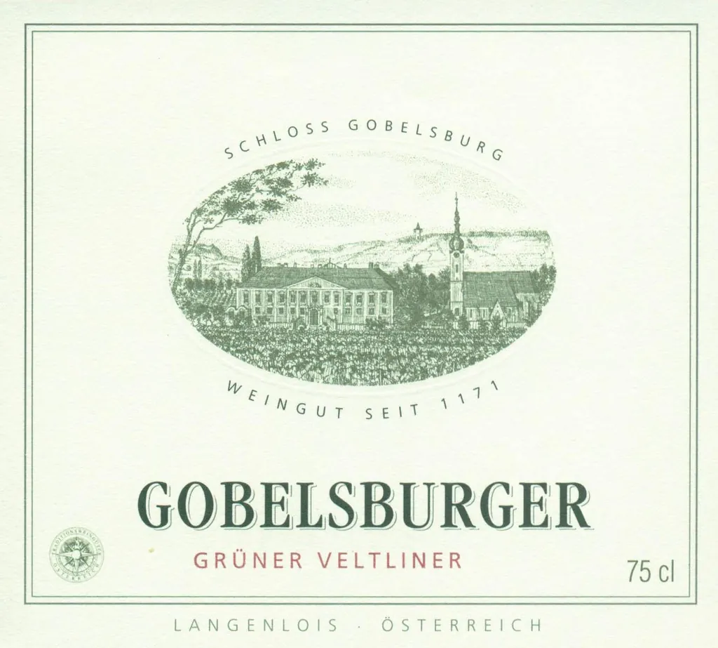 Gobelsburger Gruner Veltliner Bottle