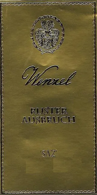 Ruster Ausbruch Saz Bottle