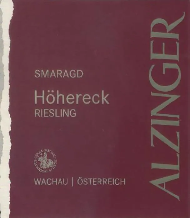 Hohereck Smaragd Riesling Bottle