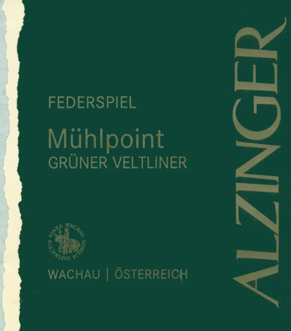 Muhlpoint Federspiel Gruner Veltliner Bottle