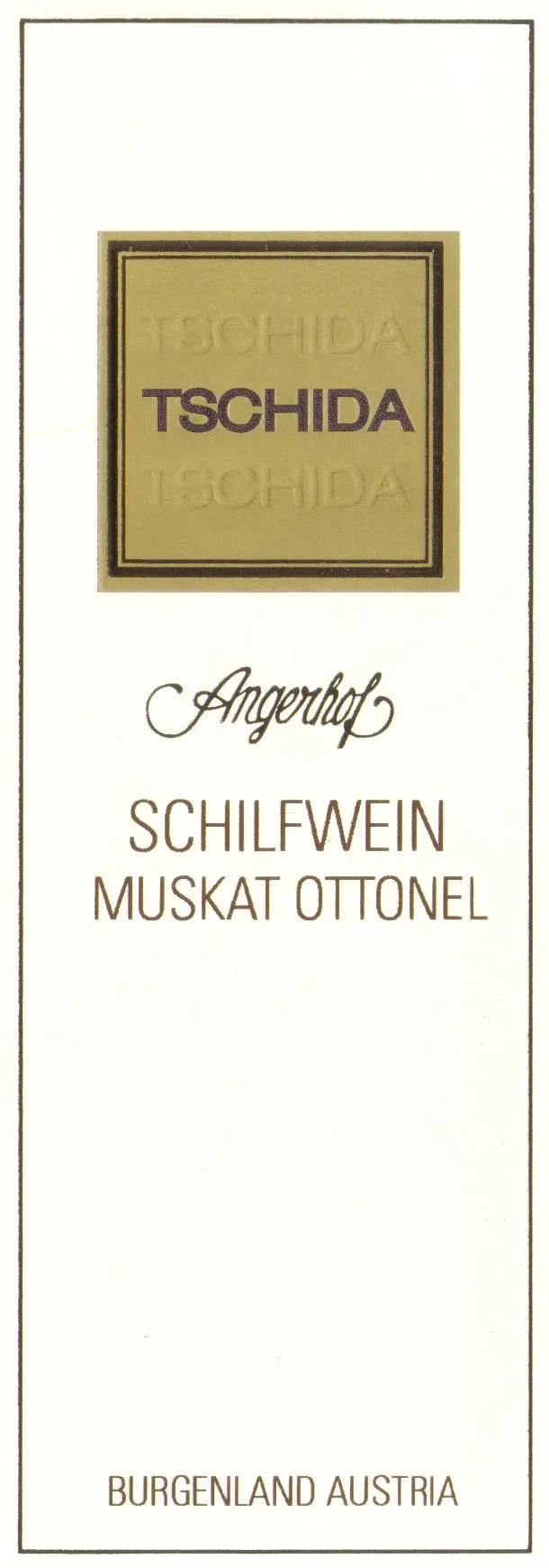 Schilfwein Muskat Ottonel Bottle