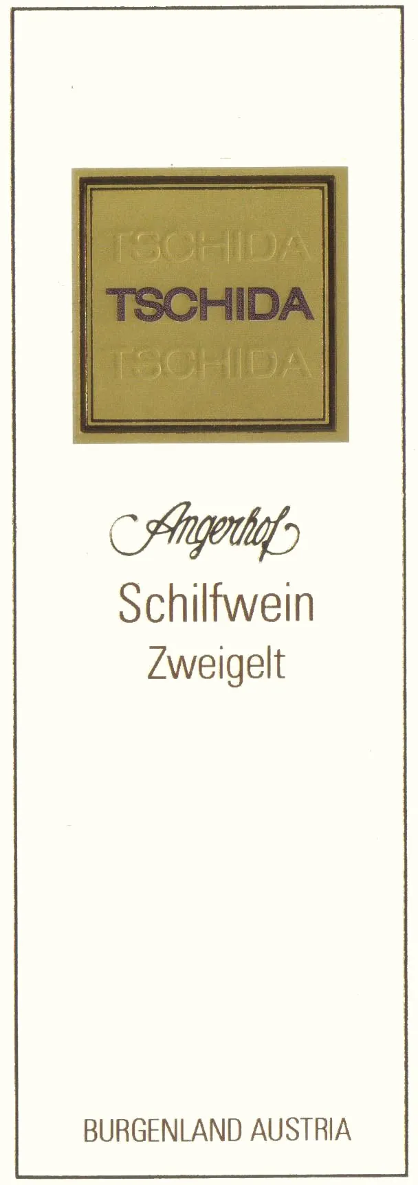 Schilfwein Zweigelt Bottle