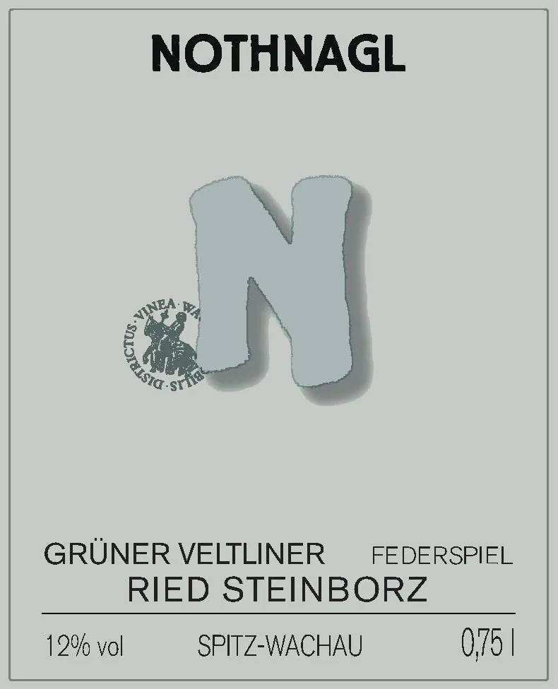 Steinborz Federspiel Gruner Veltliner Bottle