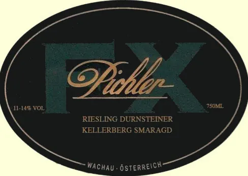 Durnsteiner Kellerberg Smaragd Riesling Bottle