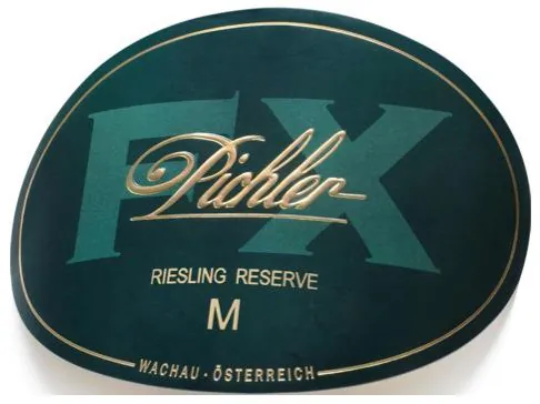 M Reserve Riesling Bottle