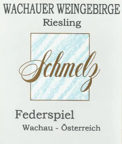 Wachauer Weingebirge Federspiel Riesling Bottle