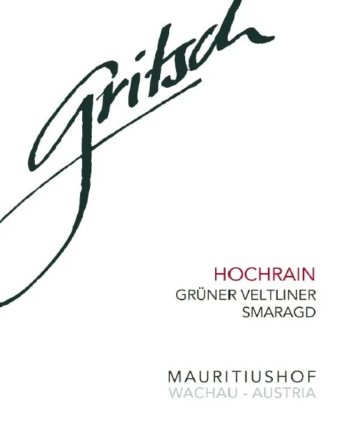 Hochrain Smaragd Gruner Veltliner Bottle