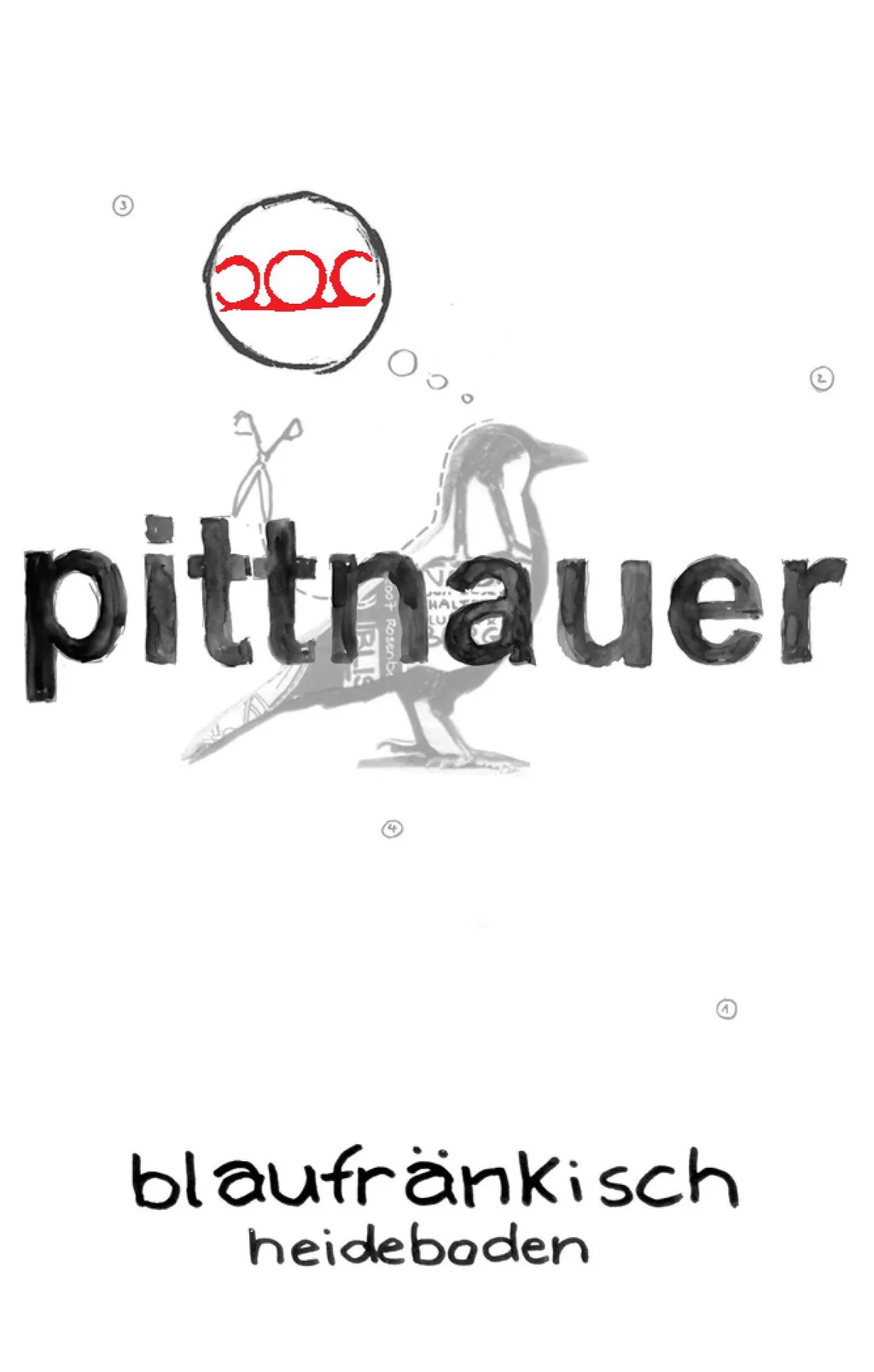 Heideboden Blaufrankisch Bottle