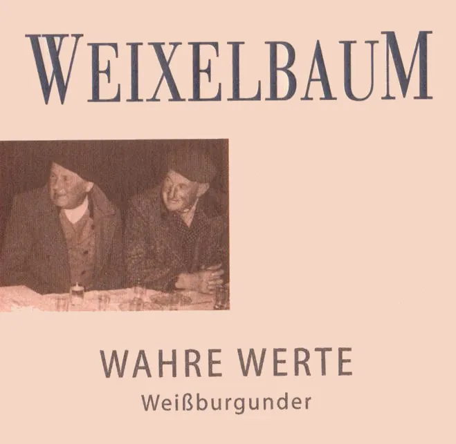 Wahre Werte Ried Gaisberg Weissburgunder Bottle