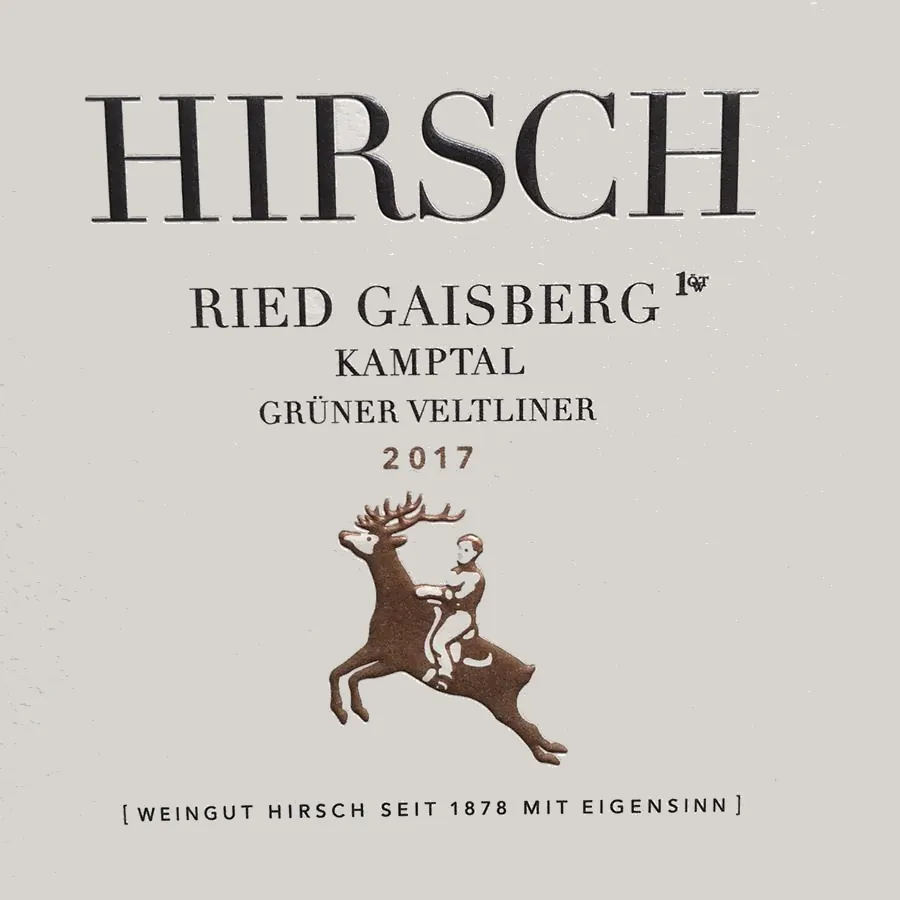 Ried Kammern Gaisberg Erste Lage Gruner Veltliner Bottle