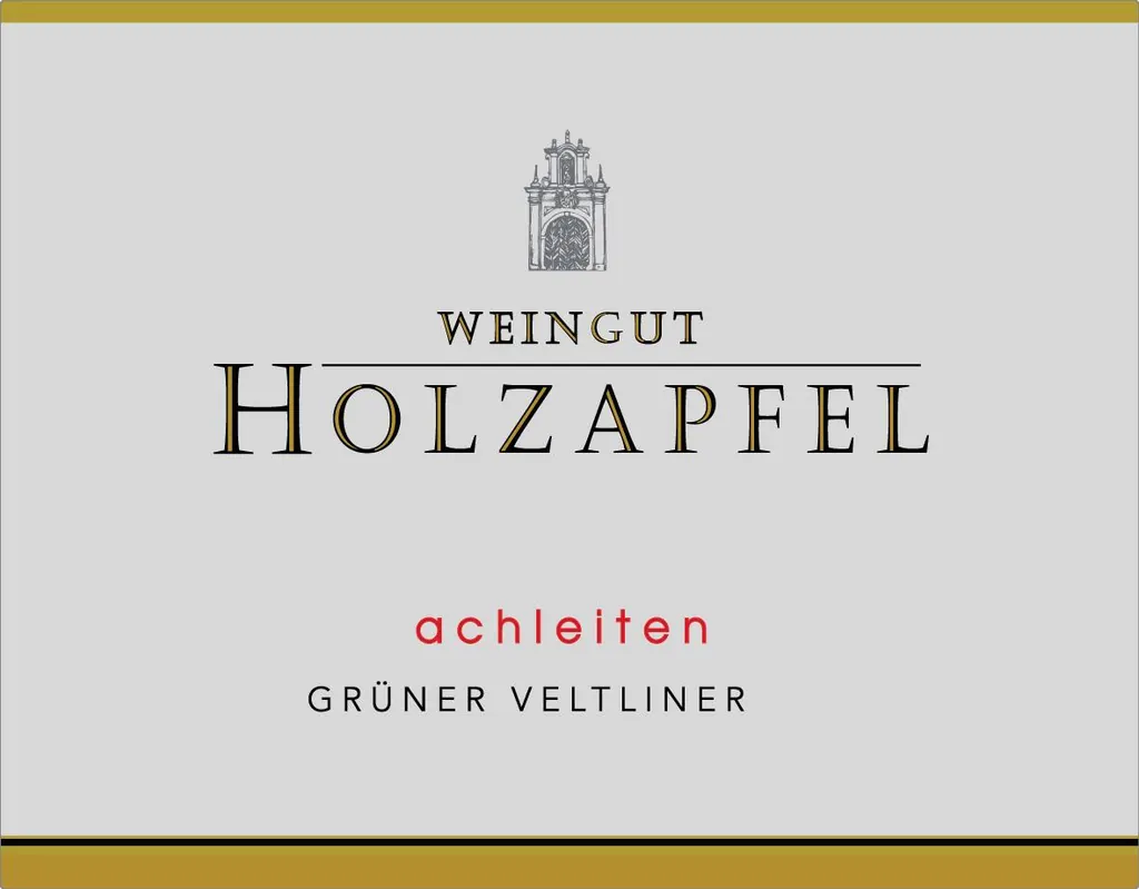 Achleiten Smaragd Gruner Veltliner Bottle