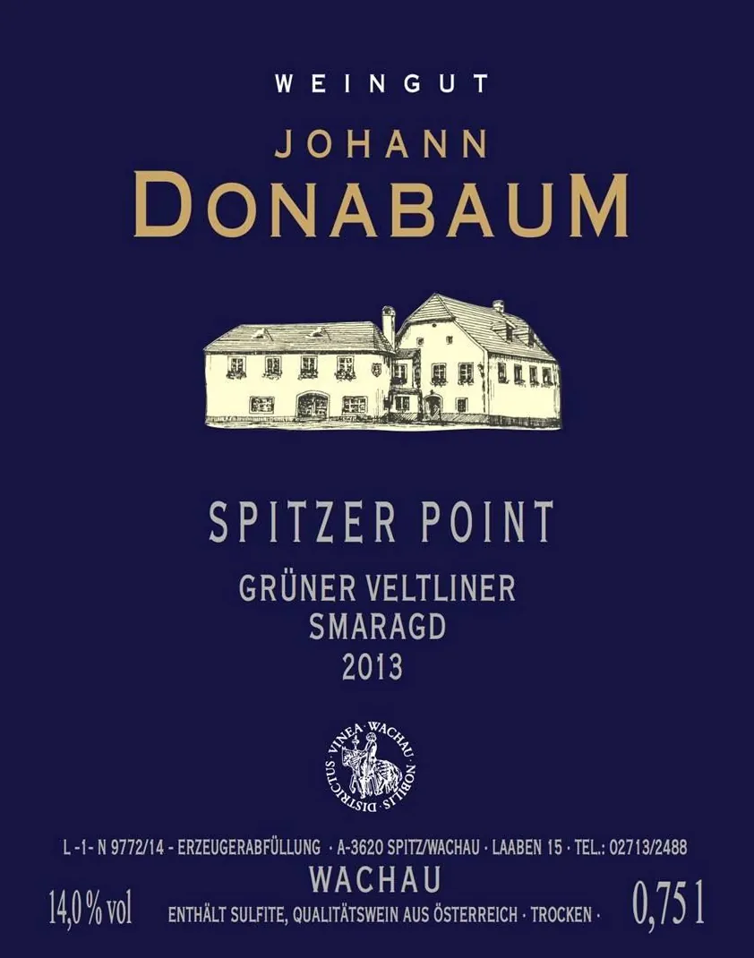 Spitzer Point Smaragd Gruner Veltliner Bottle