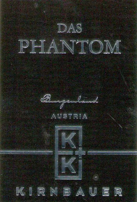 Das Phantom Qualitatswein Bottle