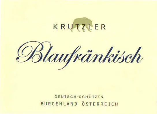 Blaufrankisch Bottle