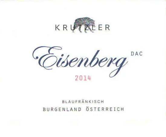 Blaufrankisch Eisenberg DAC Bottle