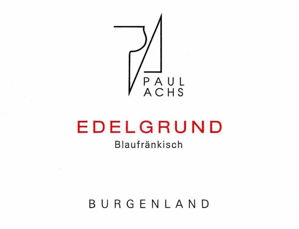 Edelgrund Blaufrankisch Bottle