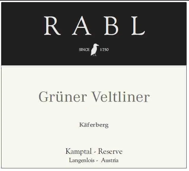 Vinum Optimum Kaferberg Reserve Gruner Veltliner Bottle