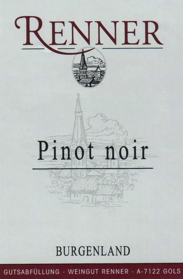 Pinot Noir Bottle
