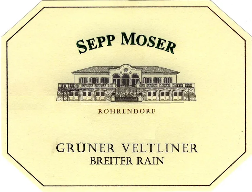 Breiter Rain Gruner Veltliner Bottle