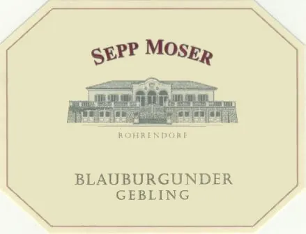 Gebling Blauburgunder Bottle