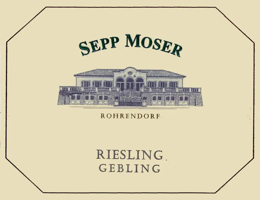 Gebling Riesling Bottle