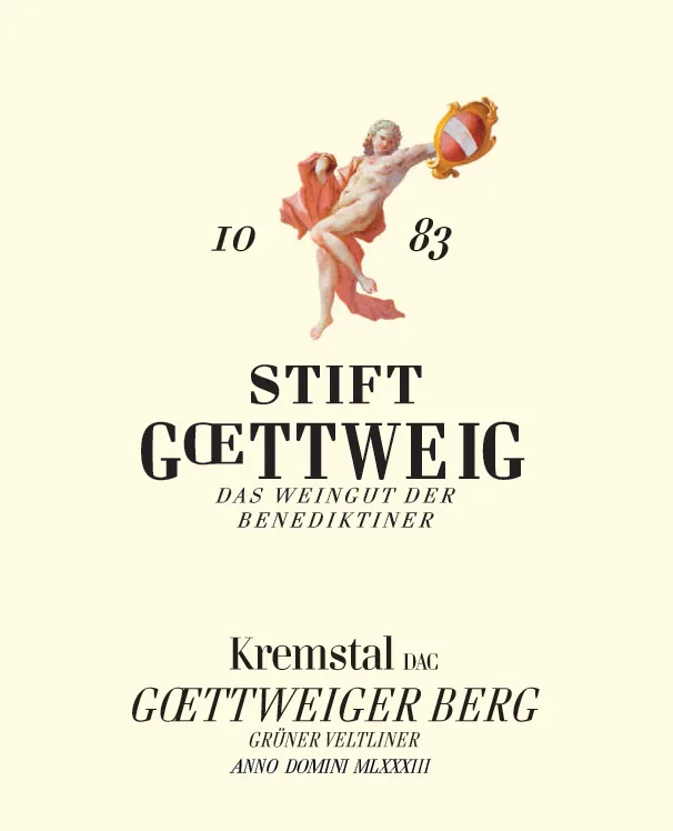 Gottweiger Berg Gruner Veltliner Bottle