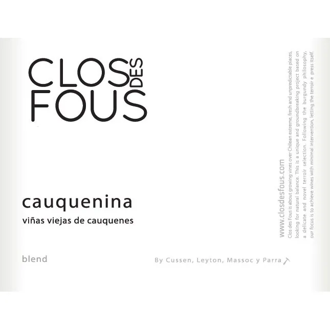 Cauquenina Bottle
