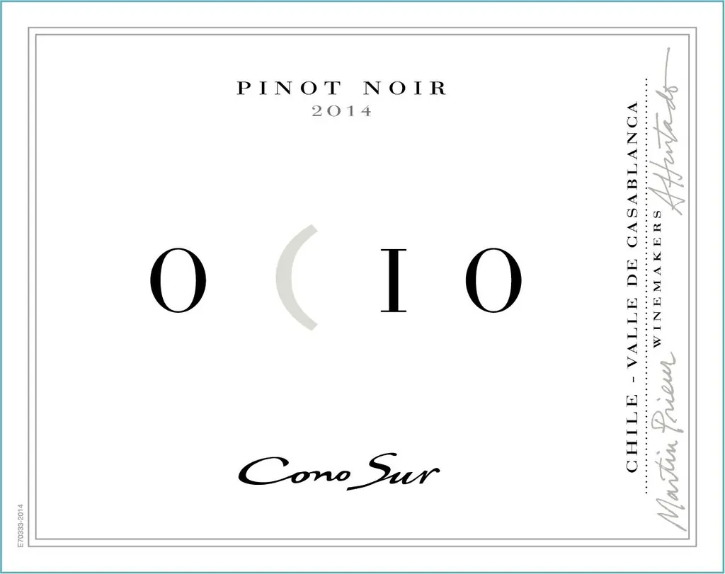 Ocio Pinot Noir Bottle