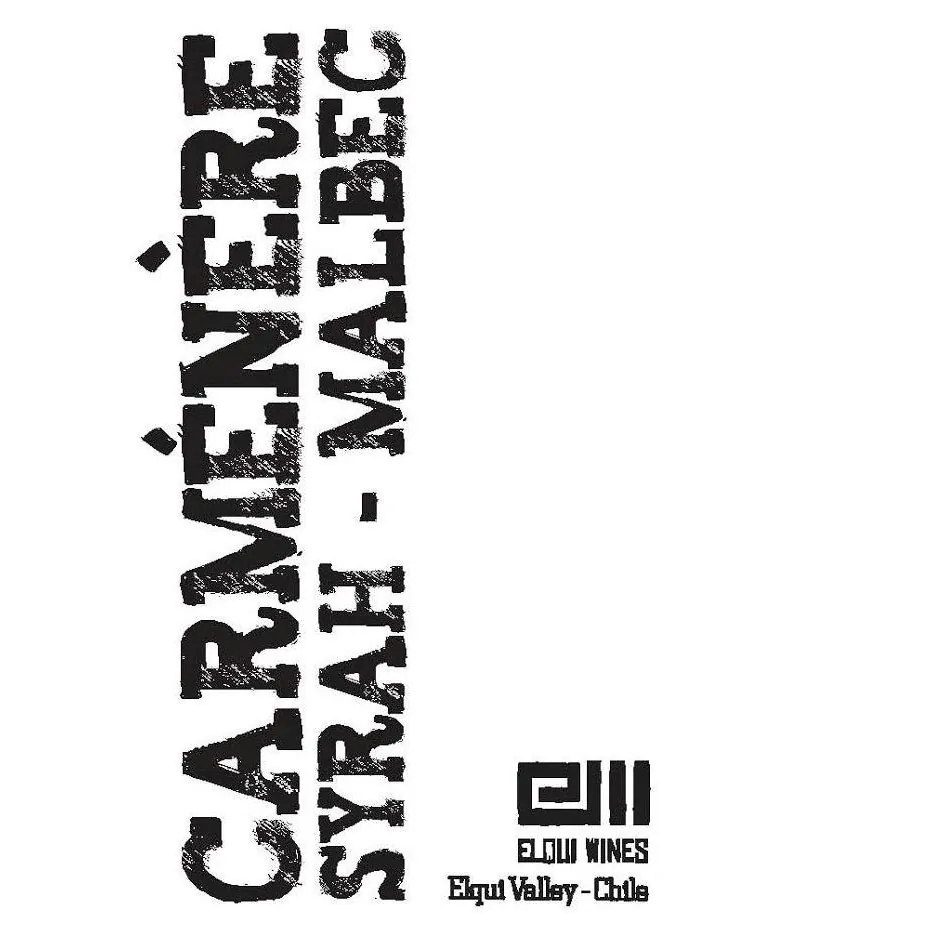 Carmenere Syrah Malbec Bottle