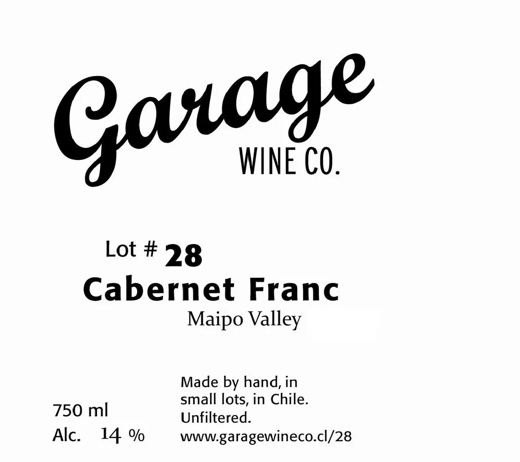 Cabernet Franc Bottle