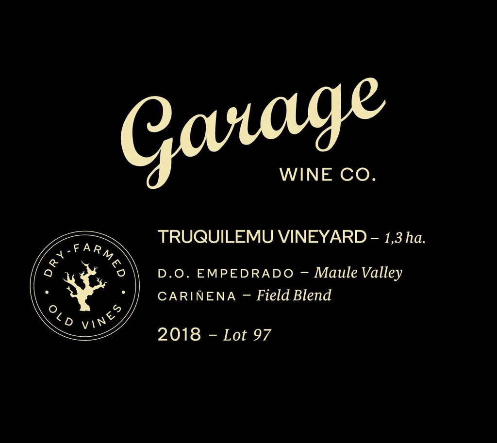 Truquilemu Vineyard Lot 97 Carignan Bottle