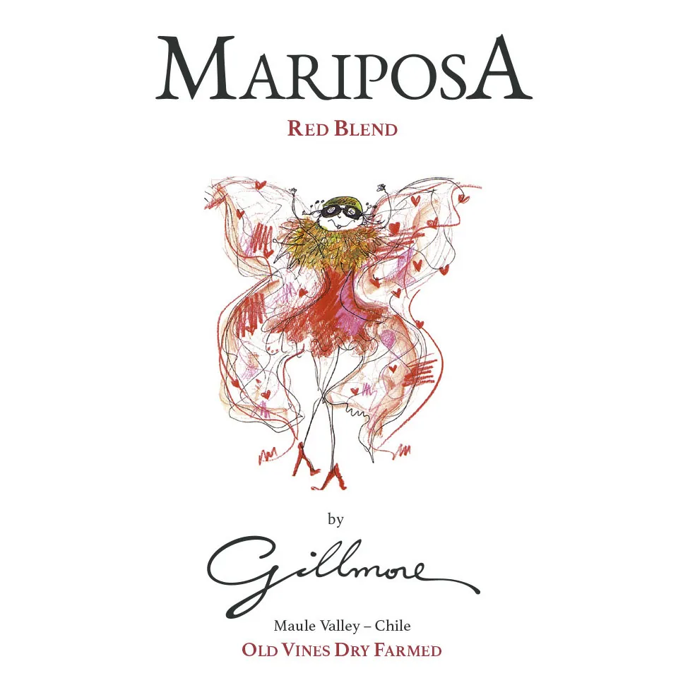 Mariposa Red Blend Bottle