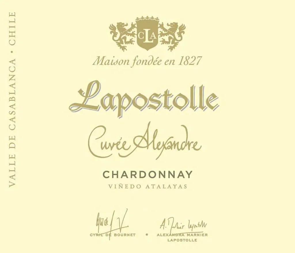 Cuvee Alexandre Chardonnay Bottle