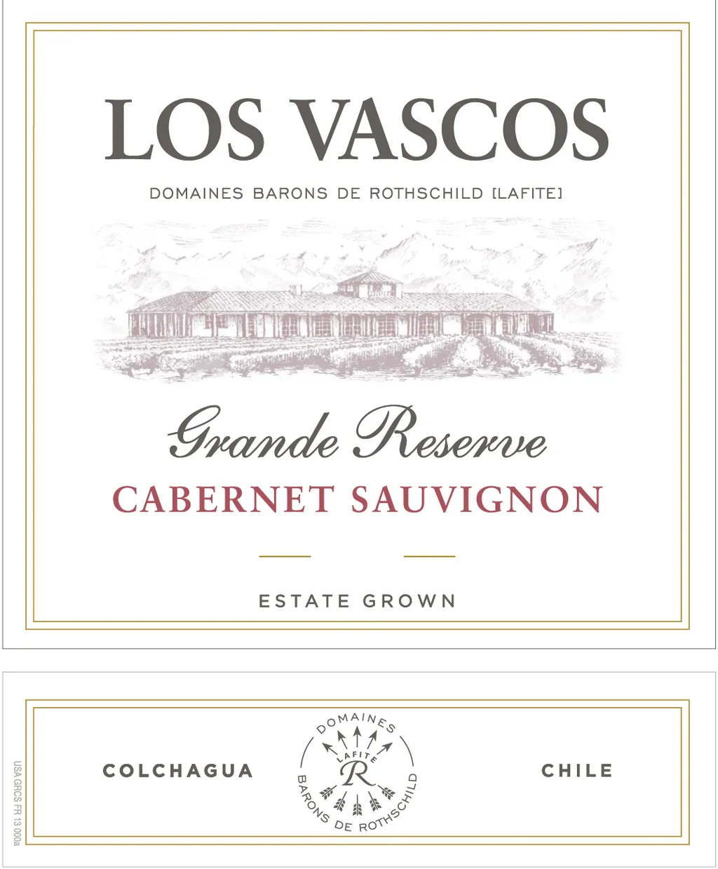 Grande Reserve Cabernet Sauvignon Bottle