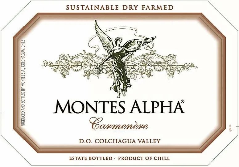 Alpha Series Carmenere Bottle