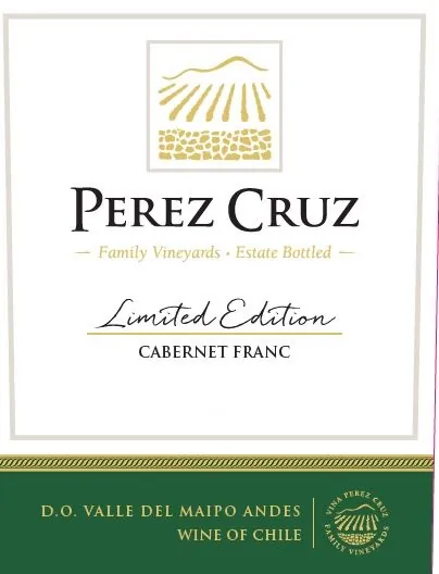 Limited Edition Cabernet Franc Bottle