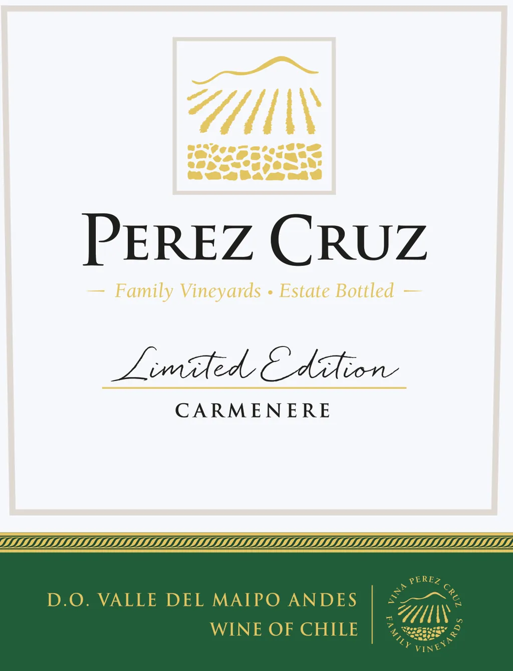 Limited Edition Carmenere Bottle
