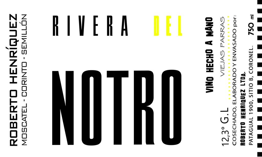 Rivera del Notro Blanco Bottle