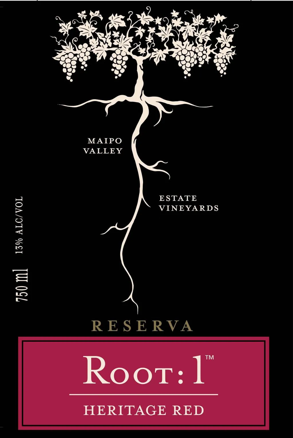 Heritage Red Blend Bottle