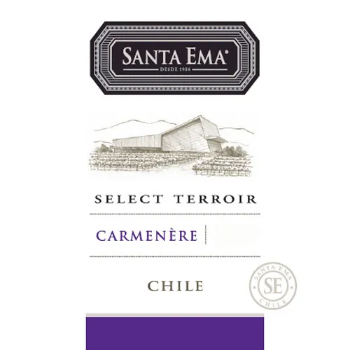 Select Terroir Carmenere Bottle