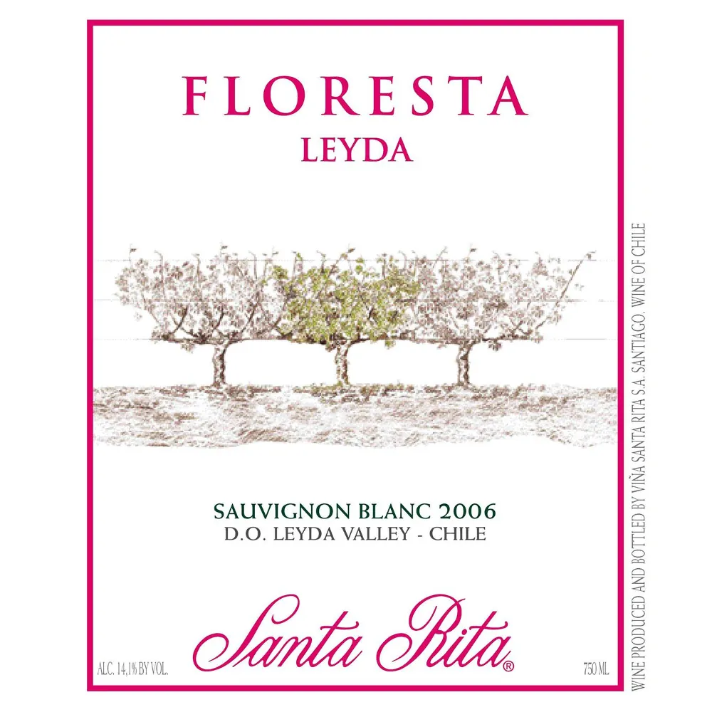 Floresta Leyda Sauvignon Blanc Bottle